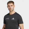 adidas Mens' Ultimate Metallic Graphic T-Shirt - Black