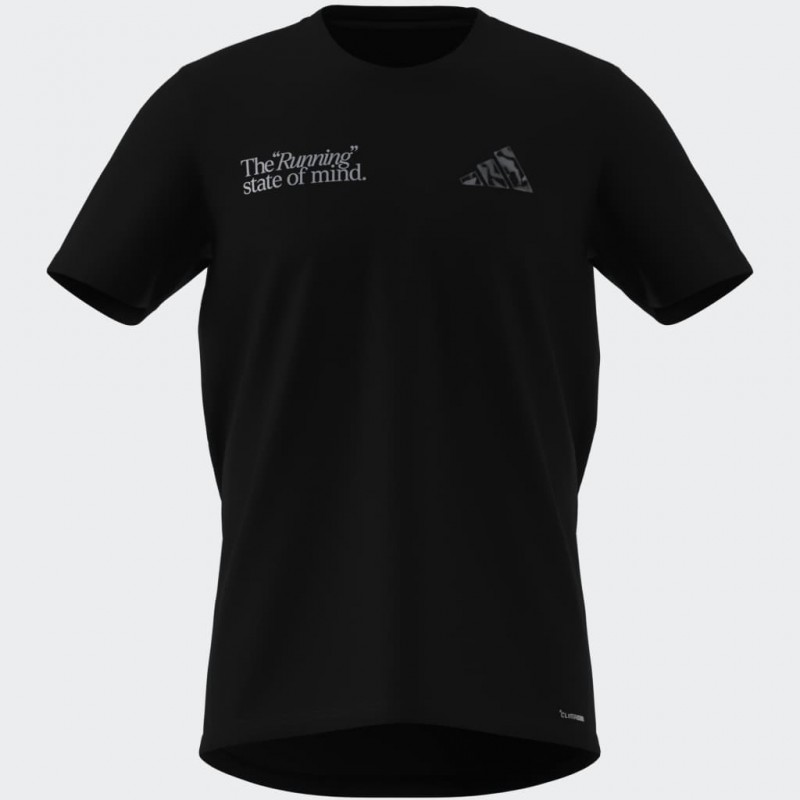 adidas Mens' Ultimate Metallic Graphic T-Shirt - Black