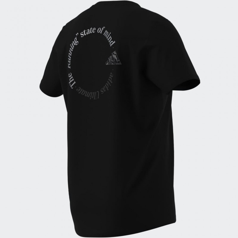 adidas Mens' Ultimate Metallic Graphic T-Shirt - Black