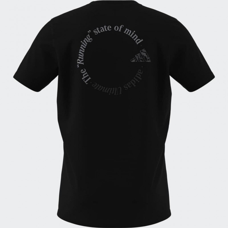 adidas Mens' Ultimate Metallic Graphic T-Shirt - Black