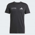 adidas Mens' Ultimate Metallic Graphic T-Shirt - Black