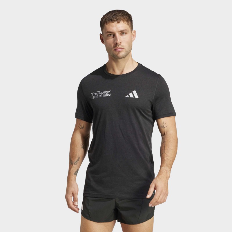 adidas Mens' Ultimate Metallic Graphic T-Shirt - Black