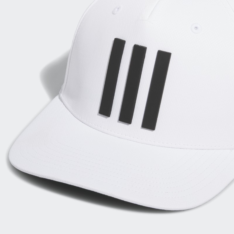 adidas 3-Stripes Tour Golf Hat - White