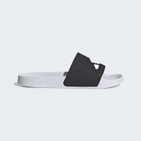 adidas Mens' Adilette Shower Slides- Black