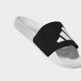 adidas Mens' Adilette Shower Slides- Black
