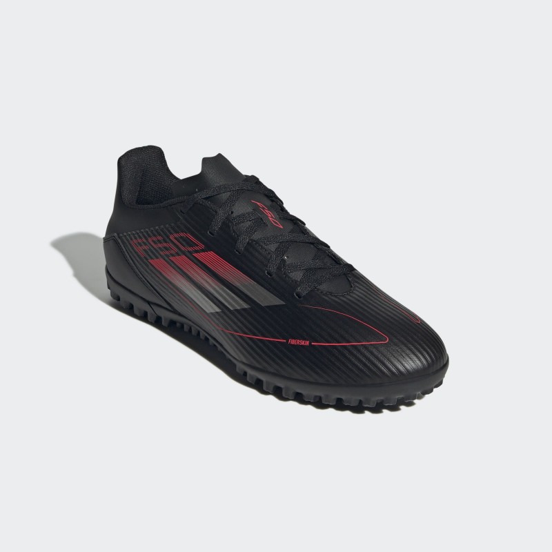 adidas Mens' F50 Club Turf Boots- Black