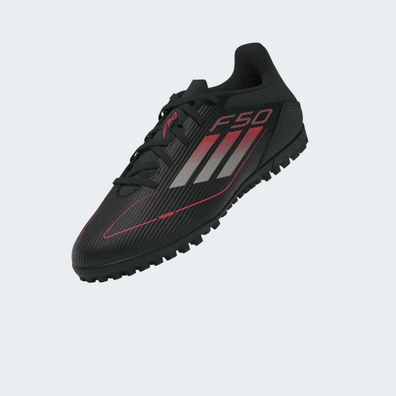 adidas Mens' F50 Club Turf Boots- Black