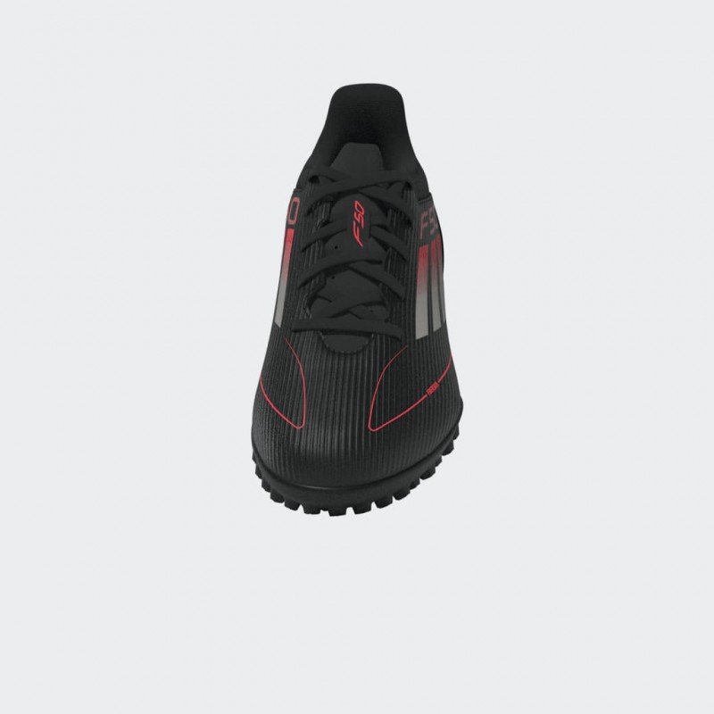adidas Mens' F50 Club Turf Boots- Black
