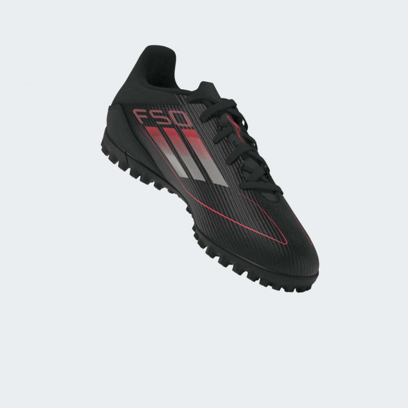 adidas Mens' F50 Club Turf Boots- Black