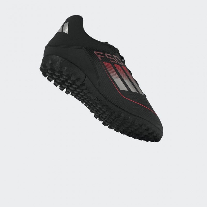 adidas Mens' F50 Club Turf Boots- Black
