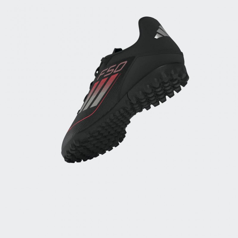 adidas Mens' F50 Club Turf Boots- Black