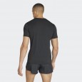 adidas Mens' Adizero Essentials Running Tee - Black