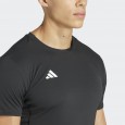 adidas Mens' Adizero Essentials Running Tee - Black