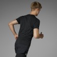 adidas Mens' Adizero Essentials Running Tee - Black