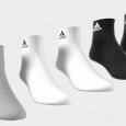 adidas Cushioned Sportswear Ankle Socks 6 Pairs - Grey