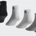 adidas Cushioned Sportswear Ankle Socks 6 Pairs - Grey