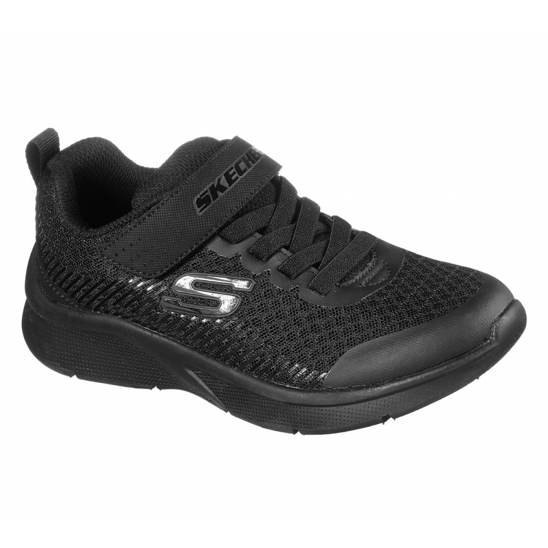 Skechers Kid's Microspec - Navy Lime Shoe