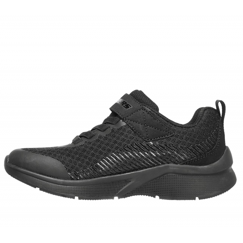 Skechers Kid's Microspec - Navy Lime Shoe