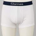 بوكسر قطني من داماس للرجال لون أبيض