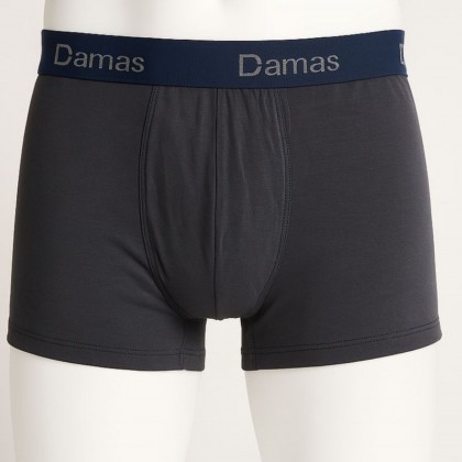 بوكسر قطني من داماس للرجال لون رمادي