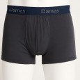 بوكسر قطني من داماس للرجال لون رمادي