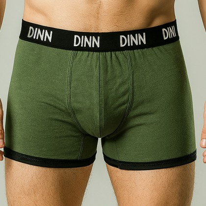 بوكسر رجالي قطن 100% لون أخضر