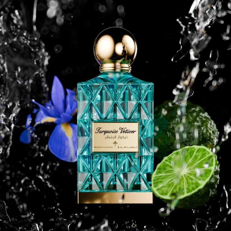 Turquoise Vetiver EDP by IBRAHIM AL QURASHI For Unisex 75ml