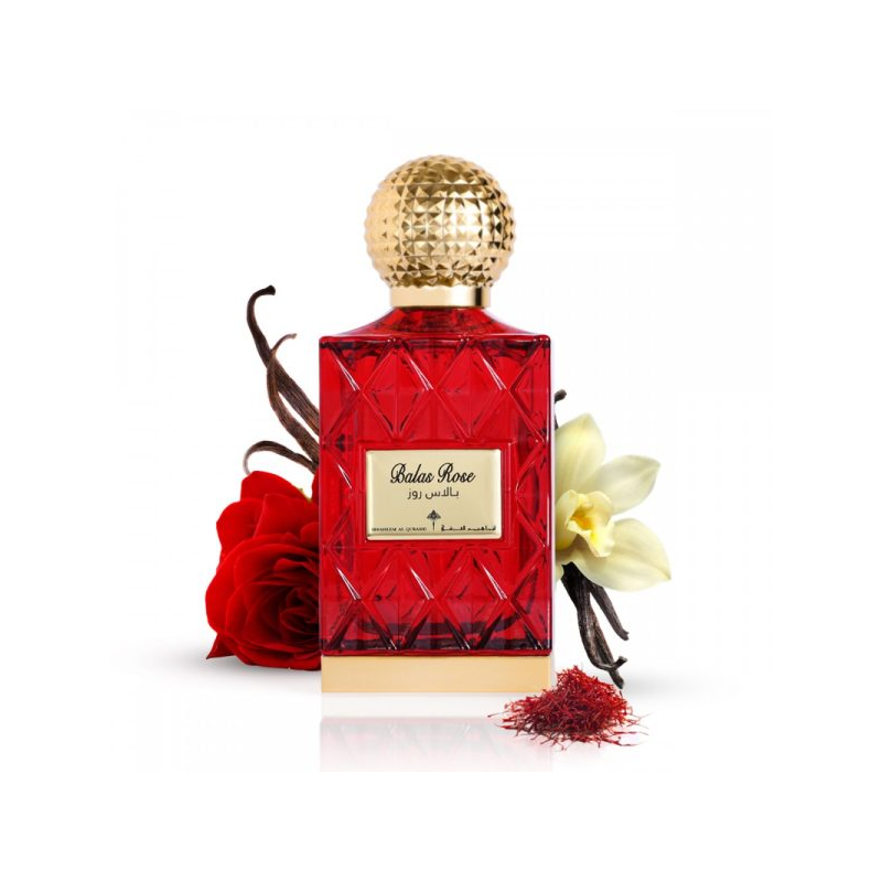 Balas Rose EDP by IBRAHIM AL QURASHI For Unisex 75ml