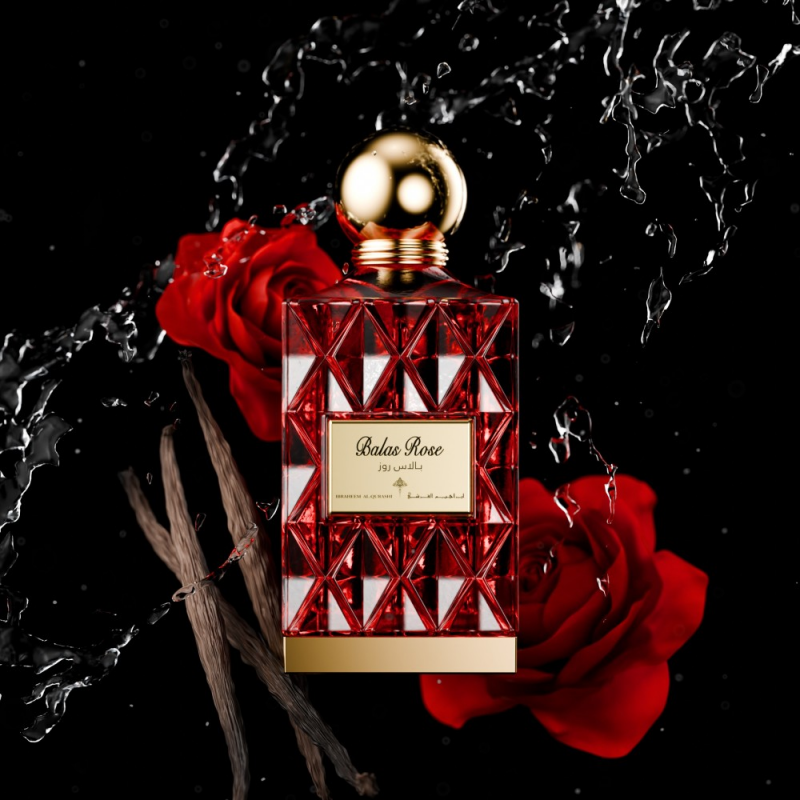Balas Rose EDP by IBRAHIM AL QURASHI For Unisex 75ml