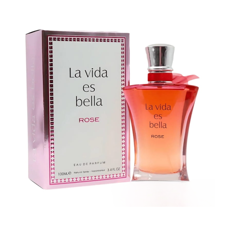 Fragrance Spray La Bella Rose Perfume La Vida Es Bella Rose EDP