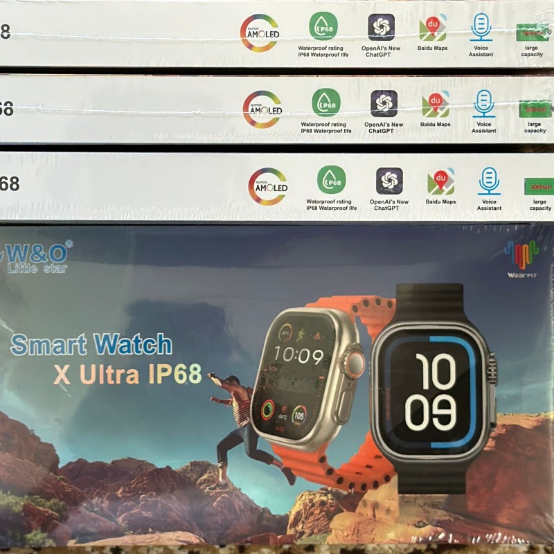 ساعة ذكية سيليكون X Ultra IP68