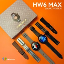 ساعة سيليكون للجنسين لون أسود HW6MAX