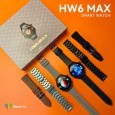 ساعة سيليكون للجنسين لون أسود HW6MAX