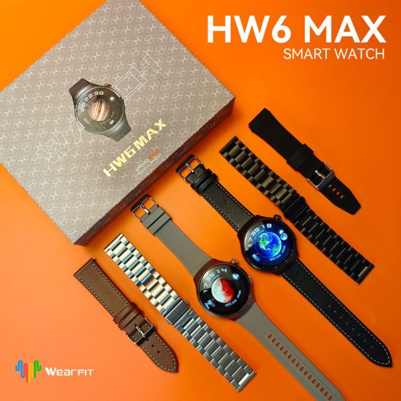 ساعة لون أسود HW6MAX