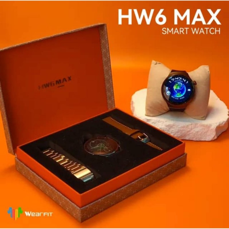 ساعة لون أسود HW6MAX