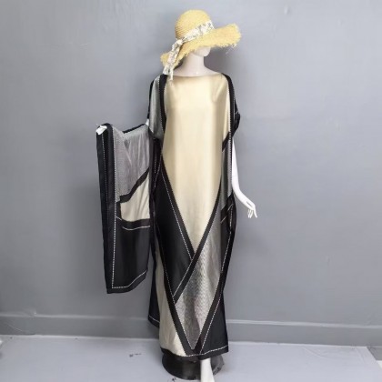 عباي صيفيه ساتان بارد للنساء ون سايز