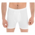 شورت داخلي قطن 100% أبيض