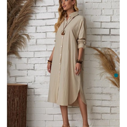 قميص صيفي للنساء لون بيج