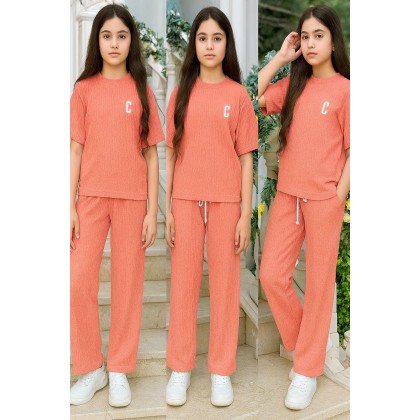بيجامة صيفية للنساء لون بطيخي