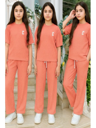 بيجامة صيفية للنساء لون بطيخي