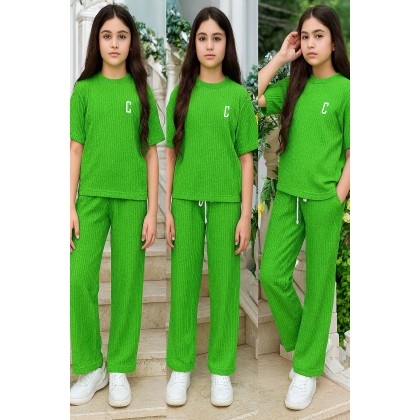 بيجامة صيفية للنساء لون أخضر