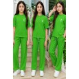 بيجامة صيفية للنساء لون أخضر