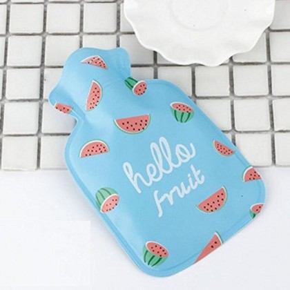 قربة ماء ساخنة صغيرة لون أزرق one Size