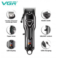 VGR V-051 ماكينة حلاقة احترافية للرجال بشاشة رقمية