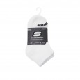 Skechers Kids (27-30) 3 Pairs Socks - White