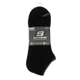 Skechers Mens (41-46) 3 Pairs Socks - Black