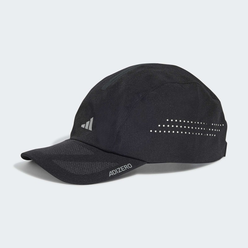 adidas Unisex' Runningxadizero Lightweight CLIMACOOL Cap- Black