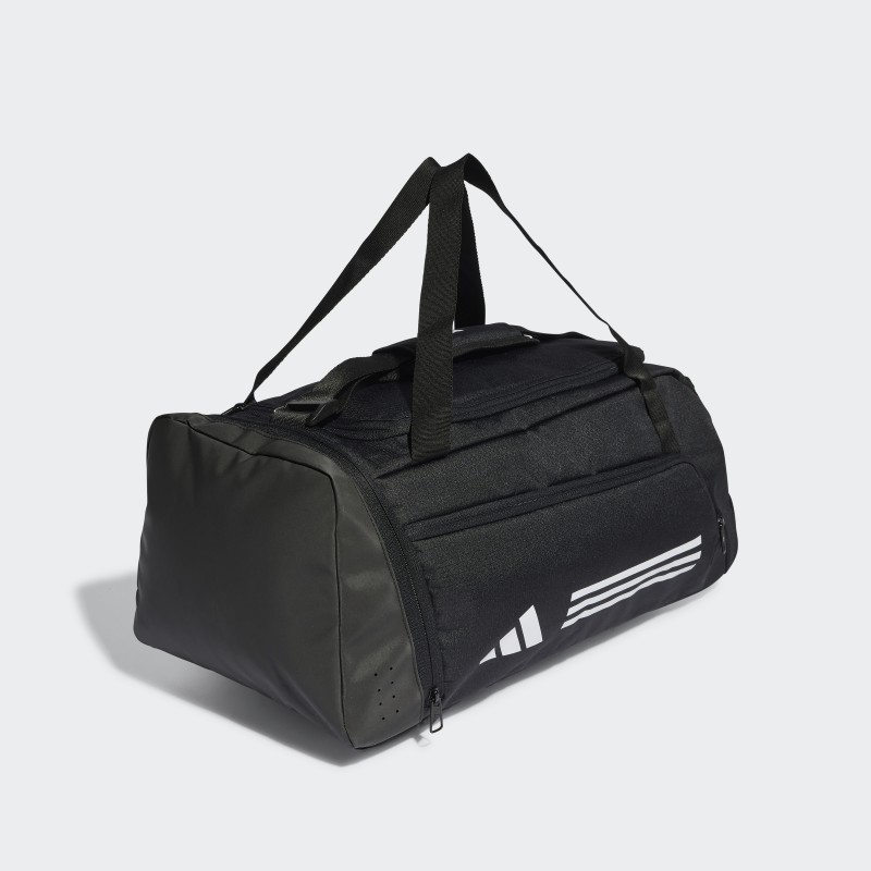 adidas Unisex' Essentials 3-Stripes Duffel Bag Small-Black