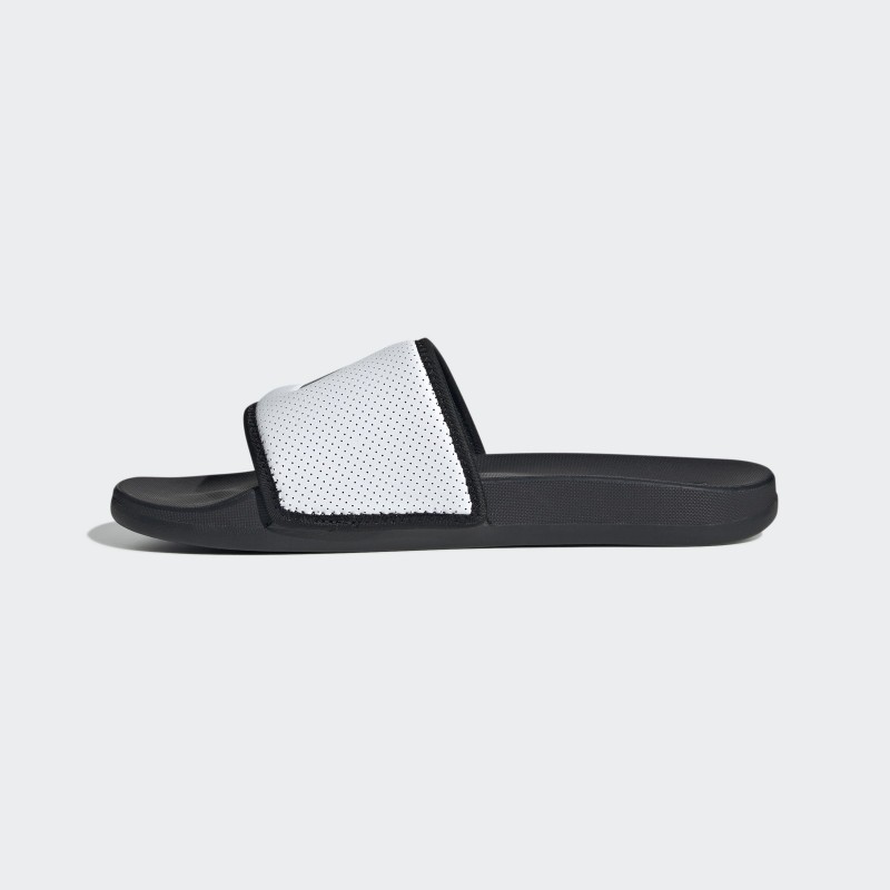 adidas Men's Adilette Comfort Slides - White
