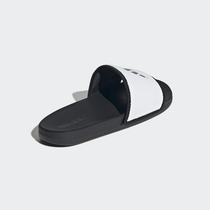 adidas Men's Adilette Comfort Slides - White